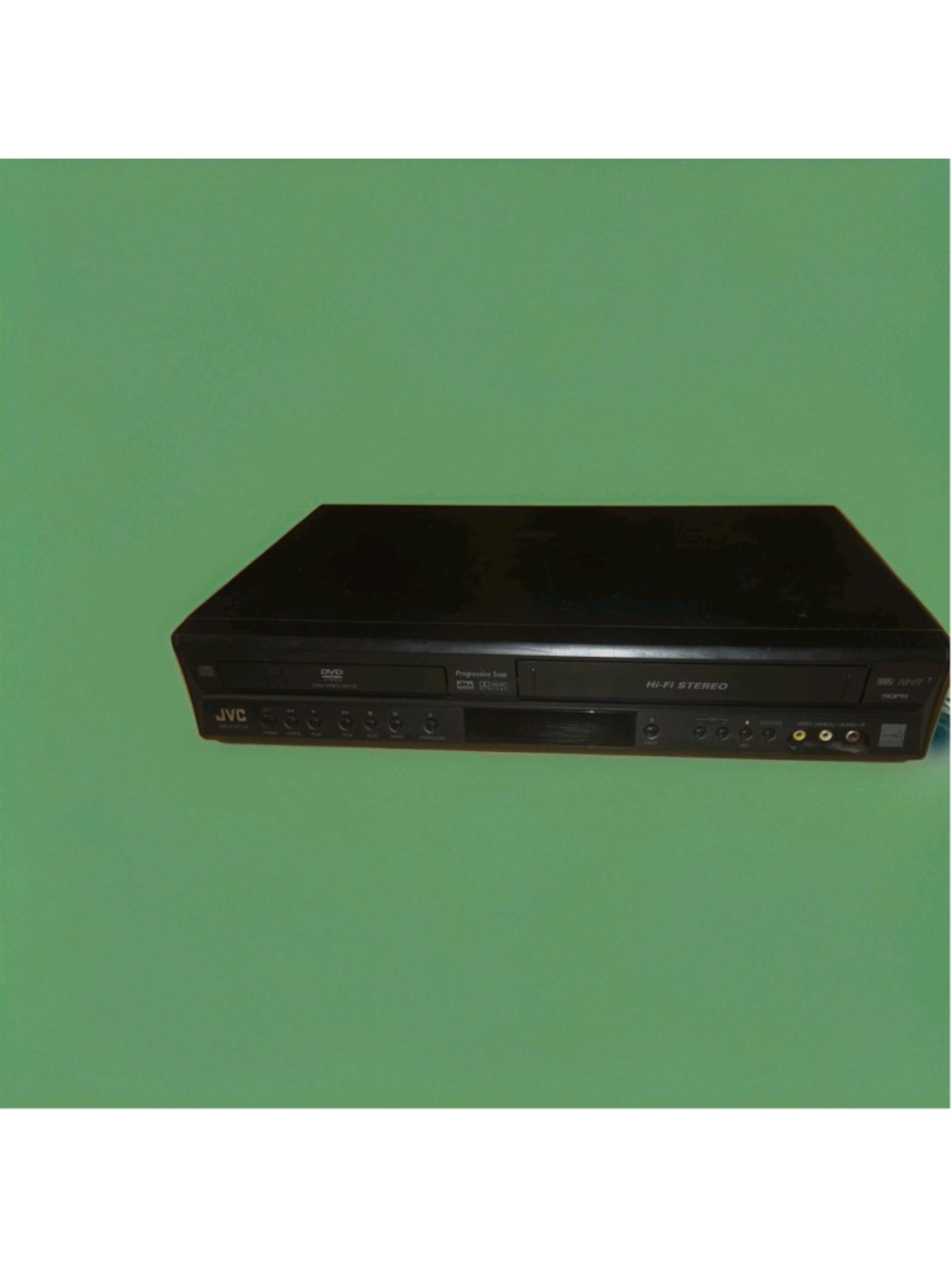 JVC HR-XVC18BU VCR DVD Combo HiFi Progressive Scan DVD ~ No Remote - Working